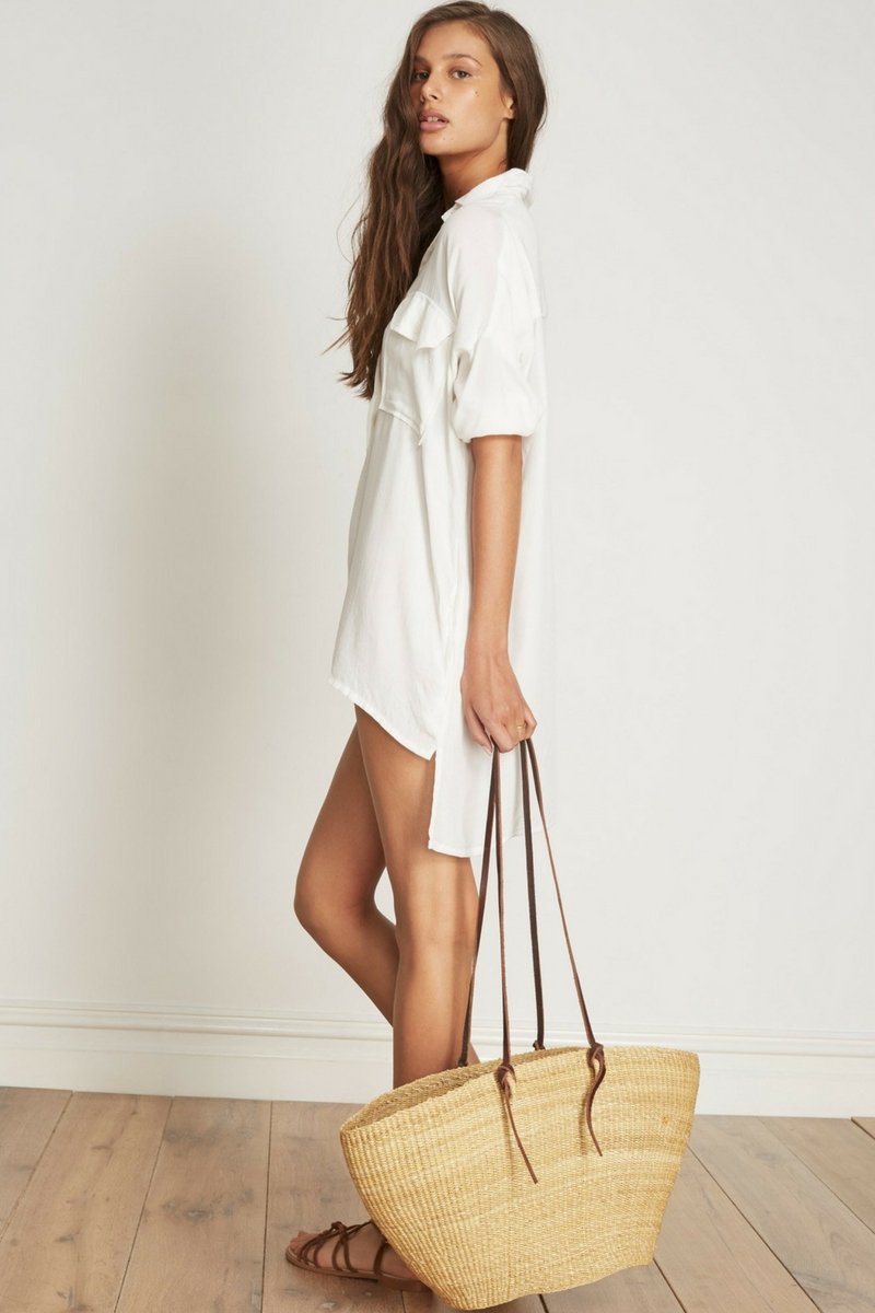 Vestido camisero Baia Blanca - Alo Nui