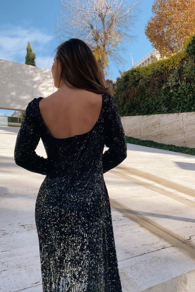 Vestido Isa Sequins