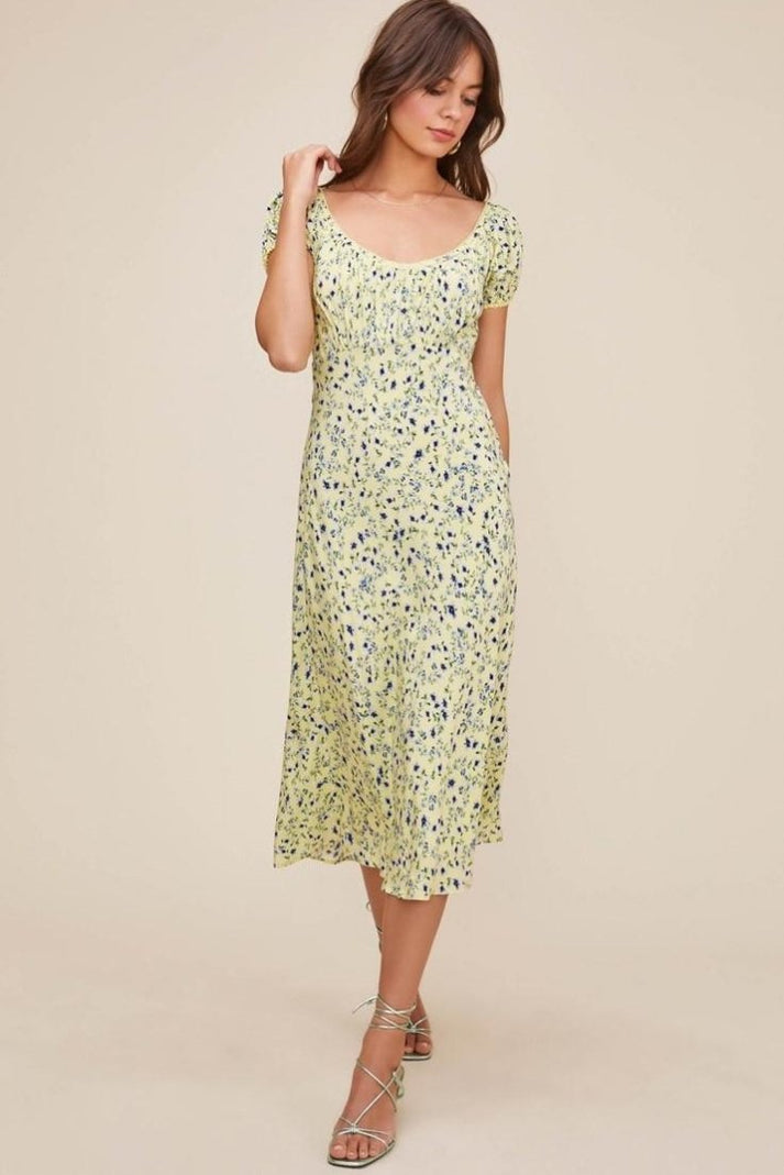 Massima Maxi Vestido De Fiesta Con Flores Mujer - El Palacio De Hierro