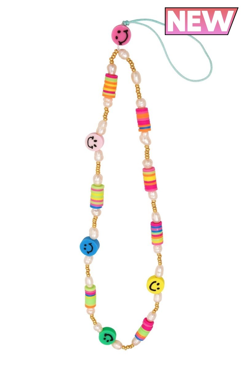 Cadena para móvil Smiley